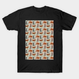 Christmas-cats-party-hats T-Shirt